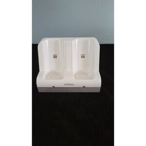 Nyko Wii Remote Dual Charging Station Dock White With Power Cord